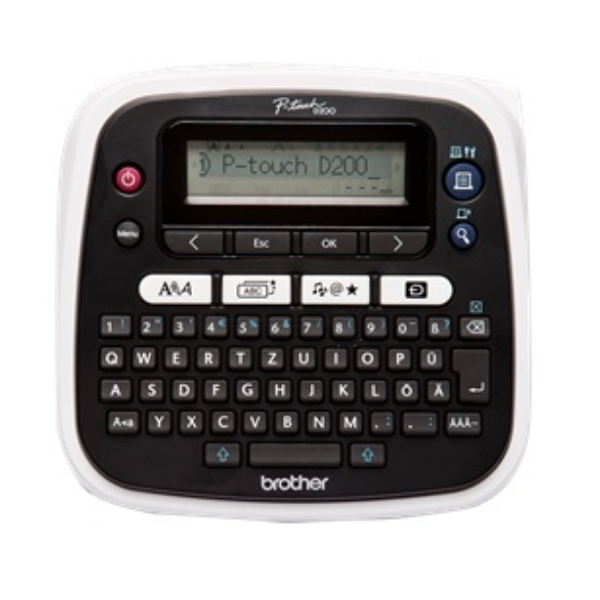 Cartouches pour Brother P-Touch D 200 BWVP