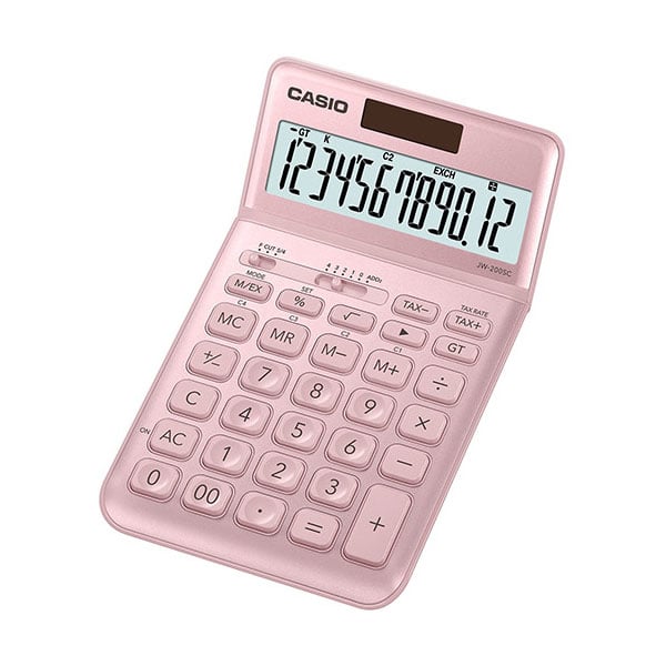 Calculatrice CASIO JW-200SC-PK Rose