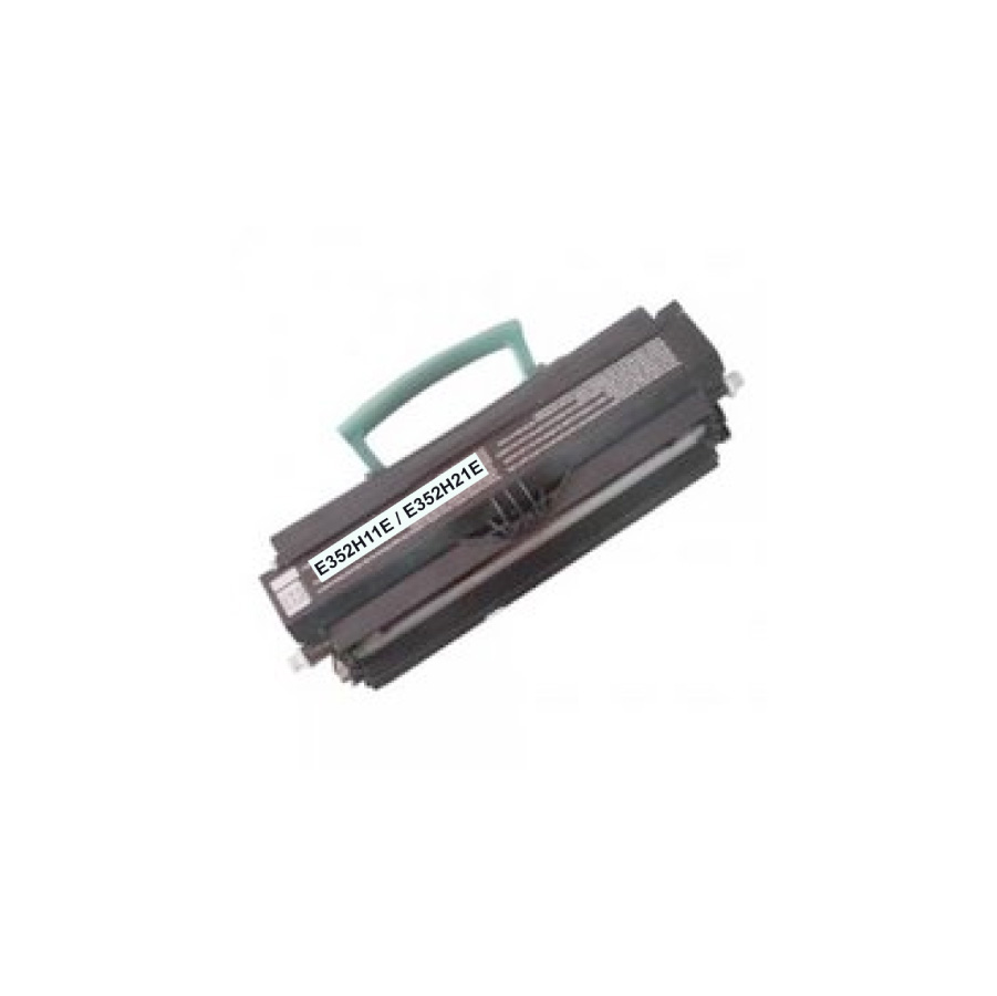 Toner compatible LEXMARK 352 remplace E352H11E/E352H21E Noir