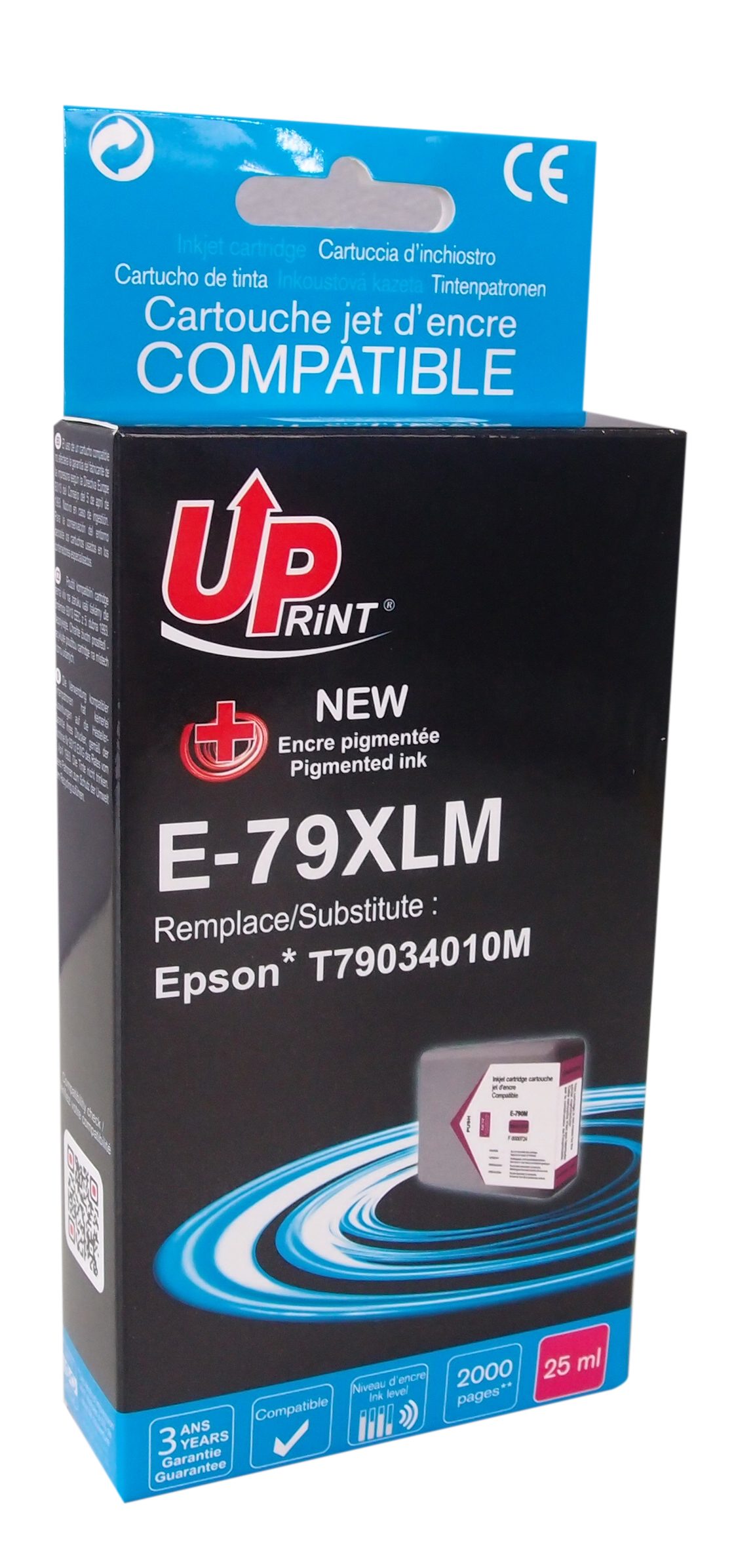 Uprint cartouche compatible EPSON 79XL remplace T79034010 Magenta
