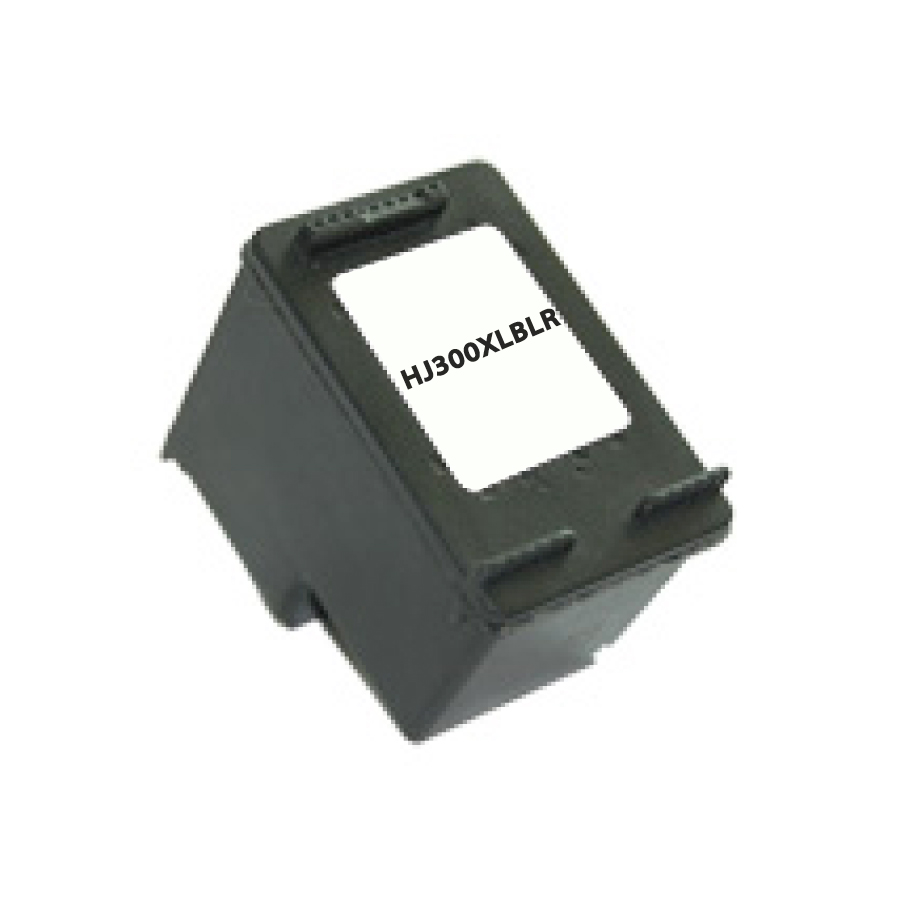 Cartouche remanufacturée HP 300XL remplace CC641EE Noir