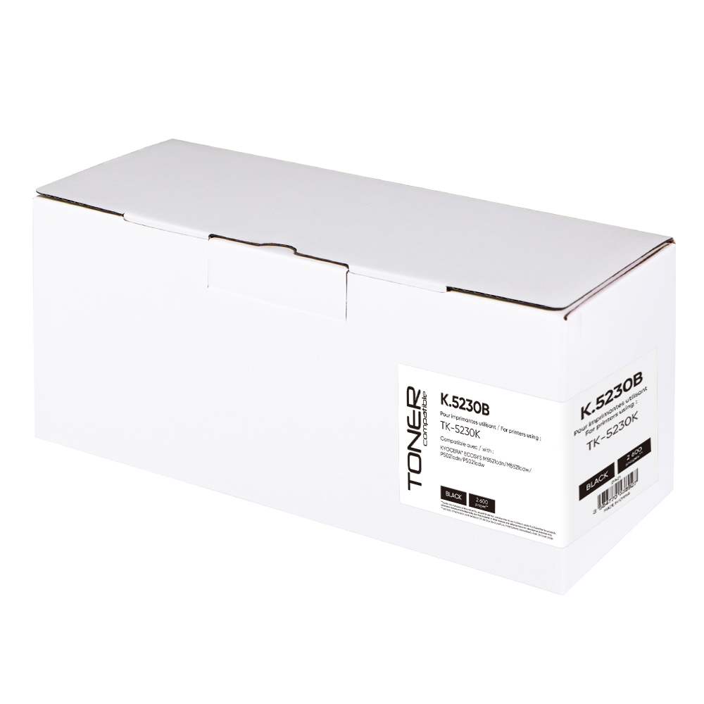 Toner compatible KYOCERA TK5230 remplace 1T02VM0NL0 Noir