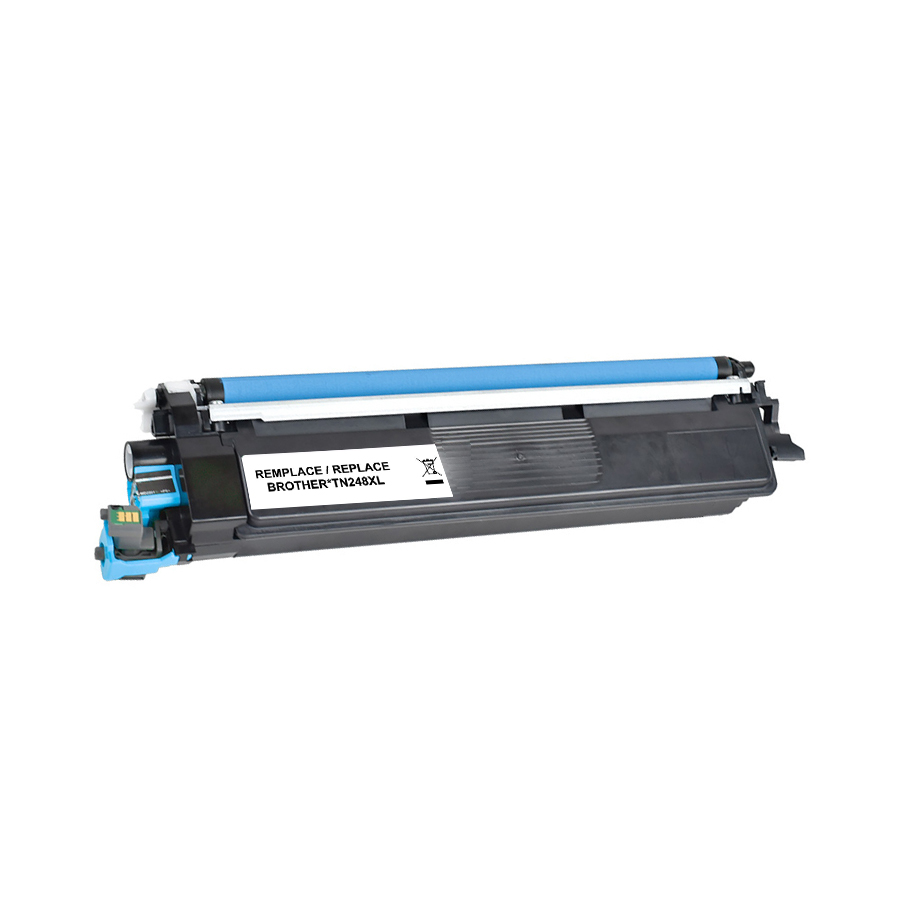 Toner compatible BROTHER 248XL remplace TN248XL Cyan