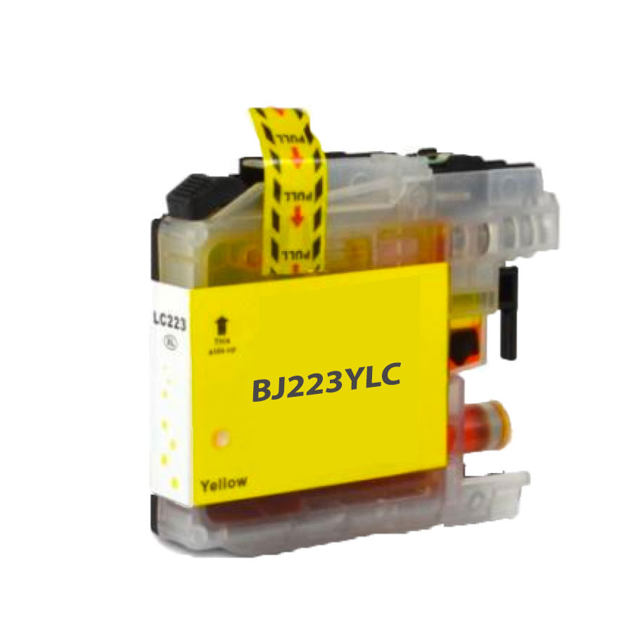 Cartouche compatible BROTHER LC223 Jaune