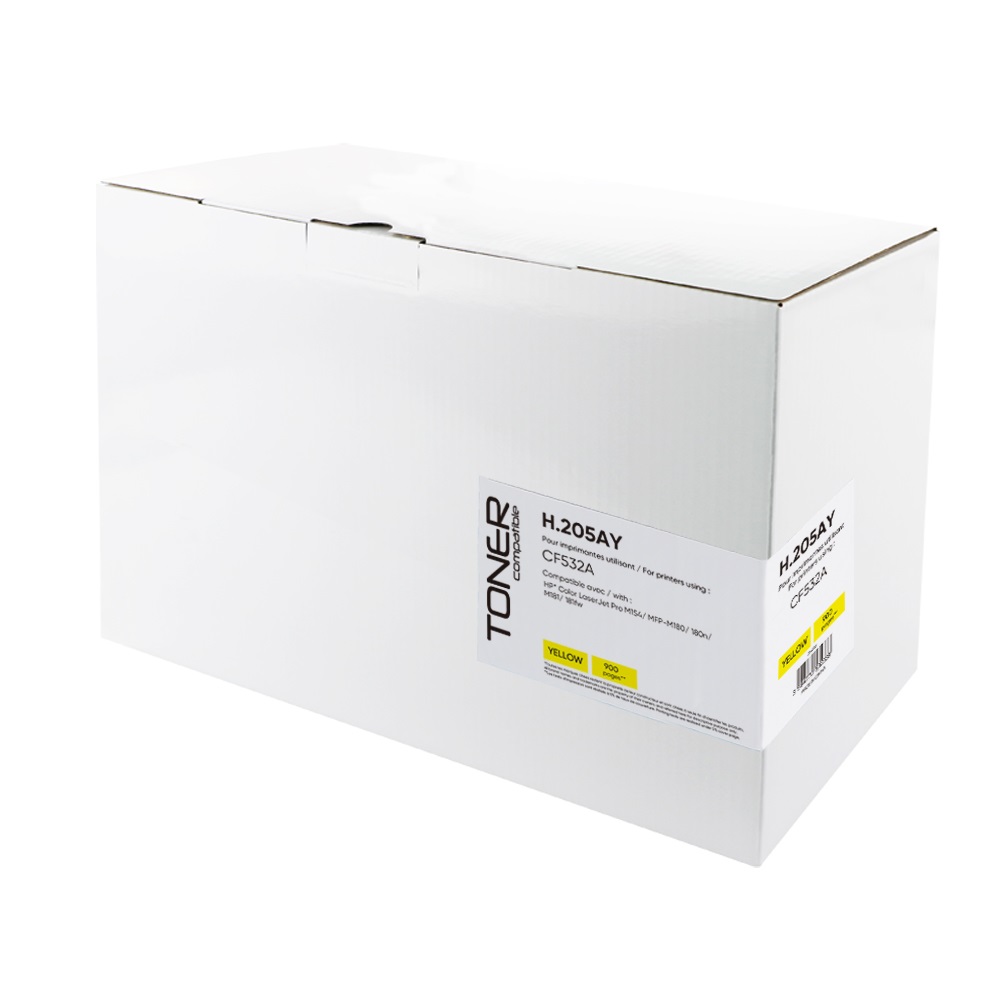 Toner compatible HP 205A remplace CF532A Jaune