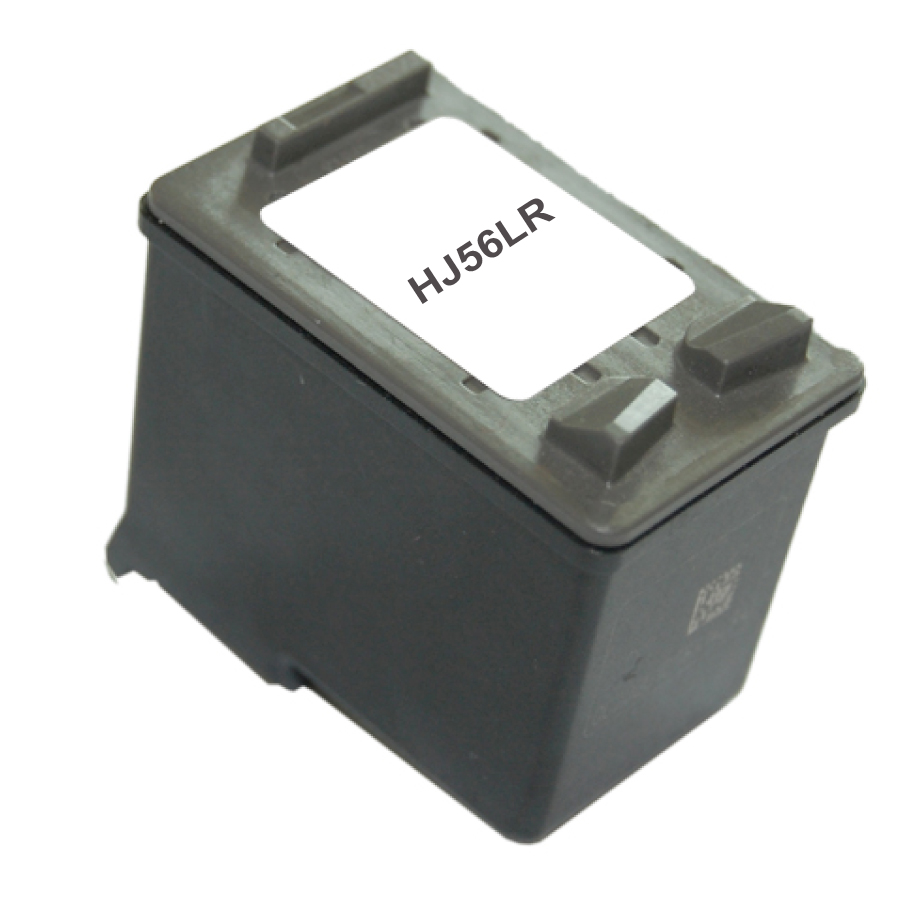 Cartouche remanufacturée HP N°56 remplace C6656AE Noir