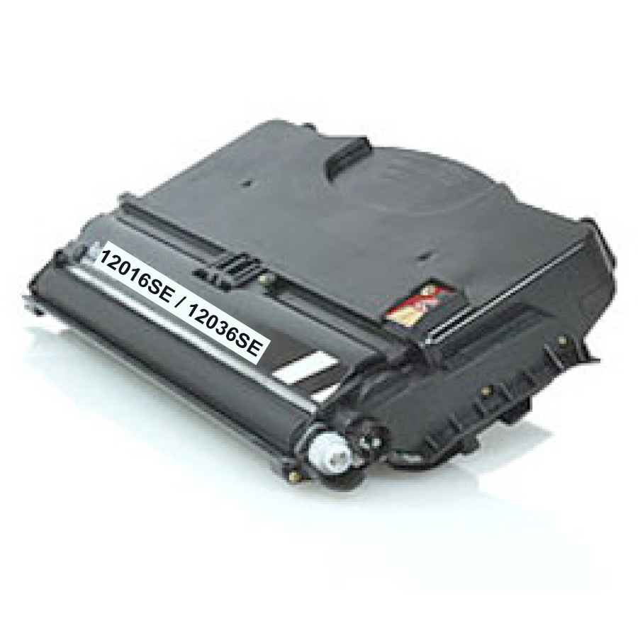 Toner compatible LEXMARK 120 remplace 12016SE/12036SE Noir