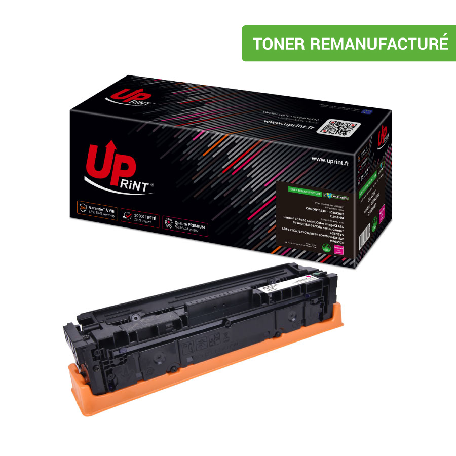 Uprint toner remanufacturé CANON 54H remplace 3026C002 Magenta