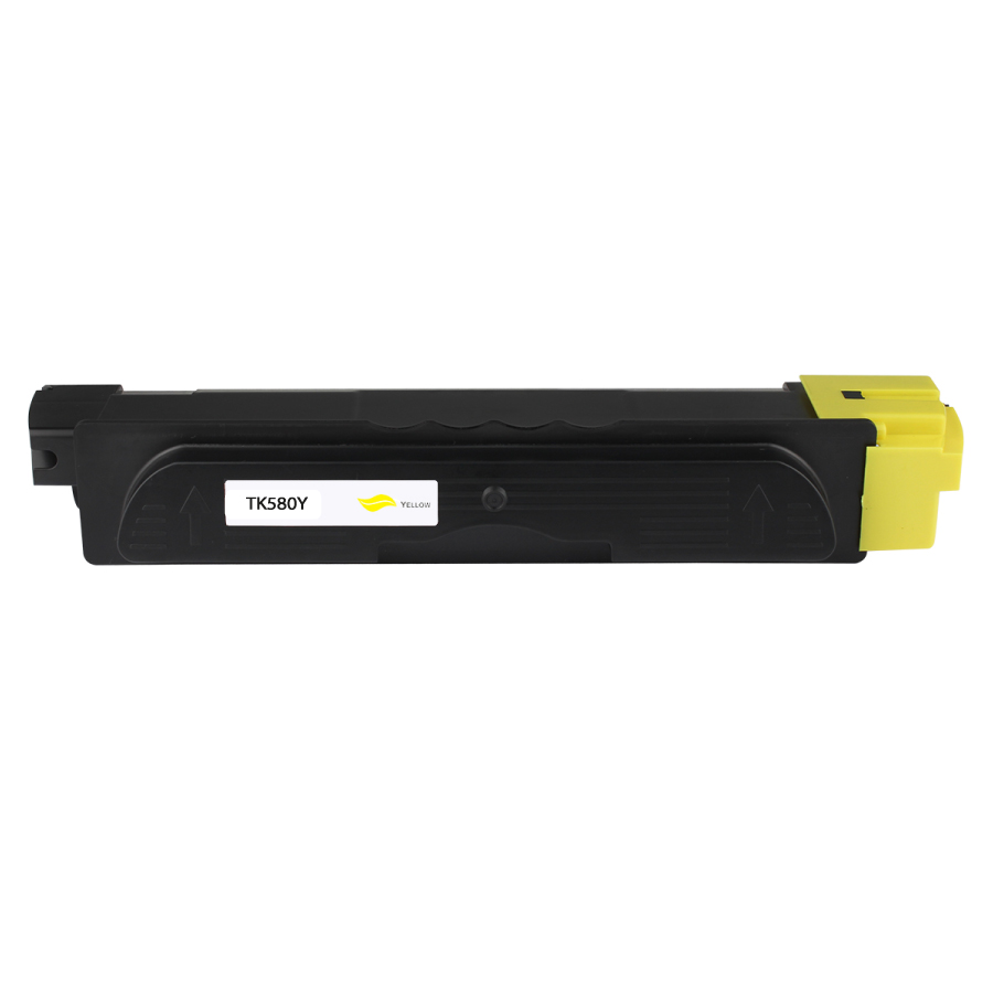 Toner compatible KYOCERA TK580 remplace 1T02KTANL0 Jaune