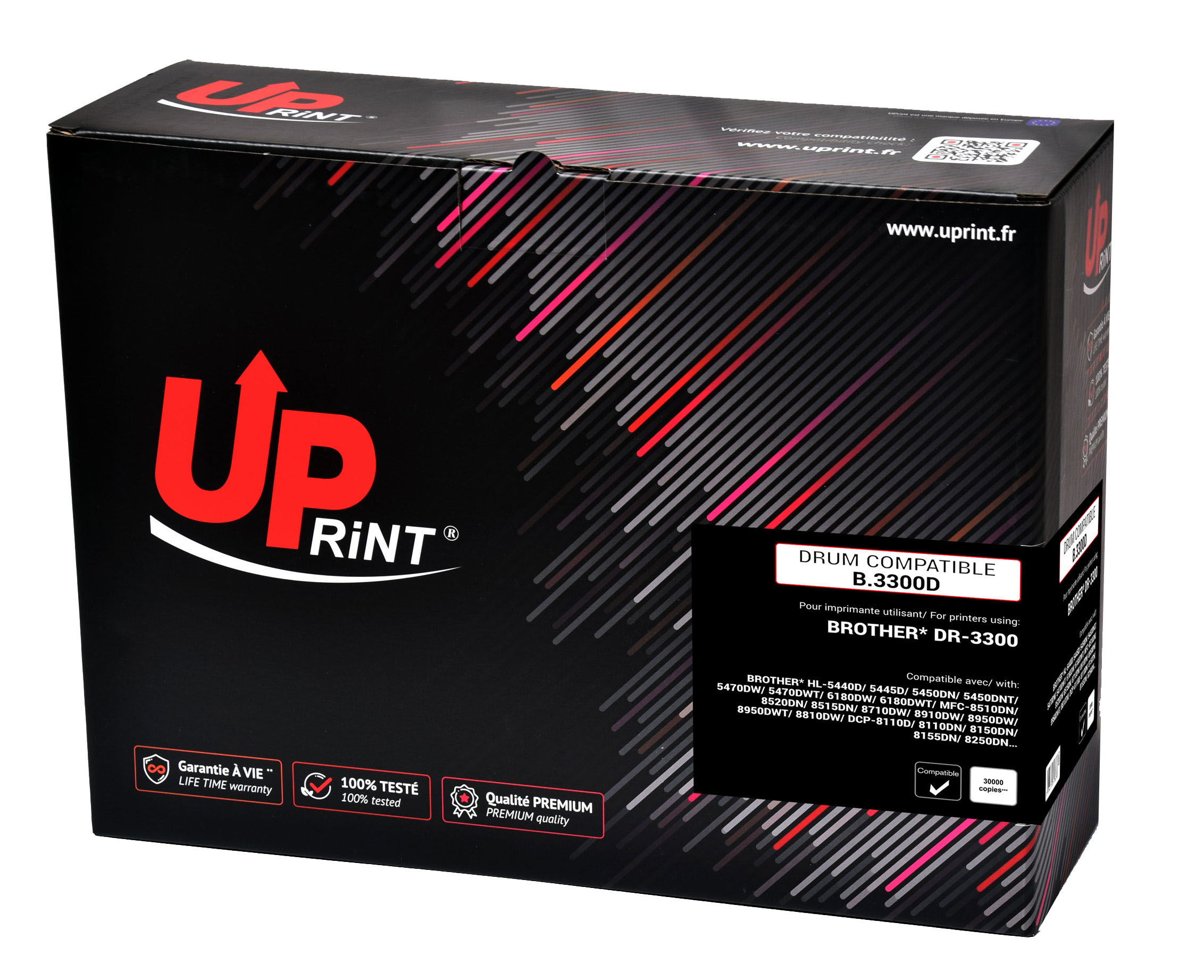 Uprint tambour compatible BROTHER 3300 remplace DR3300