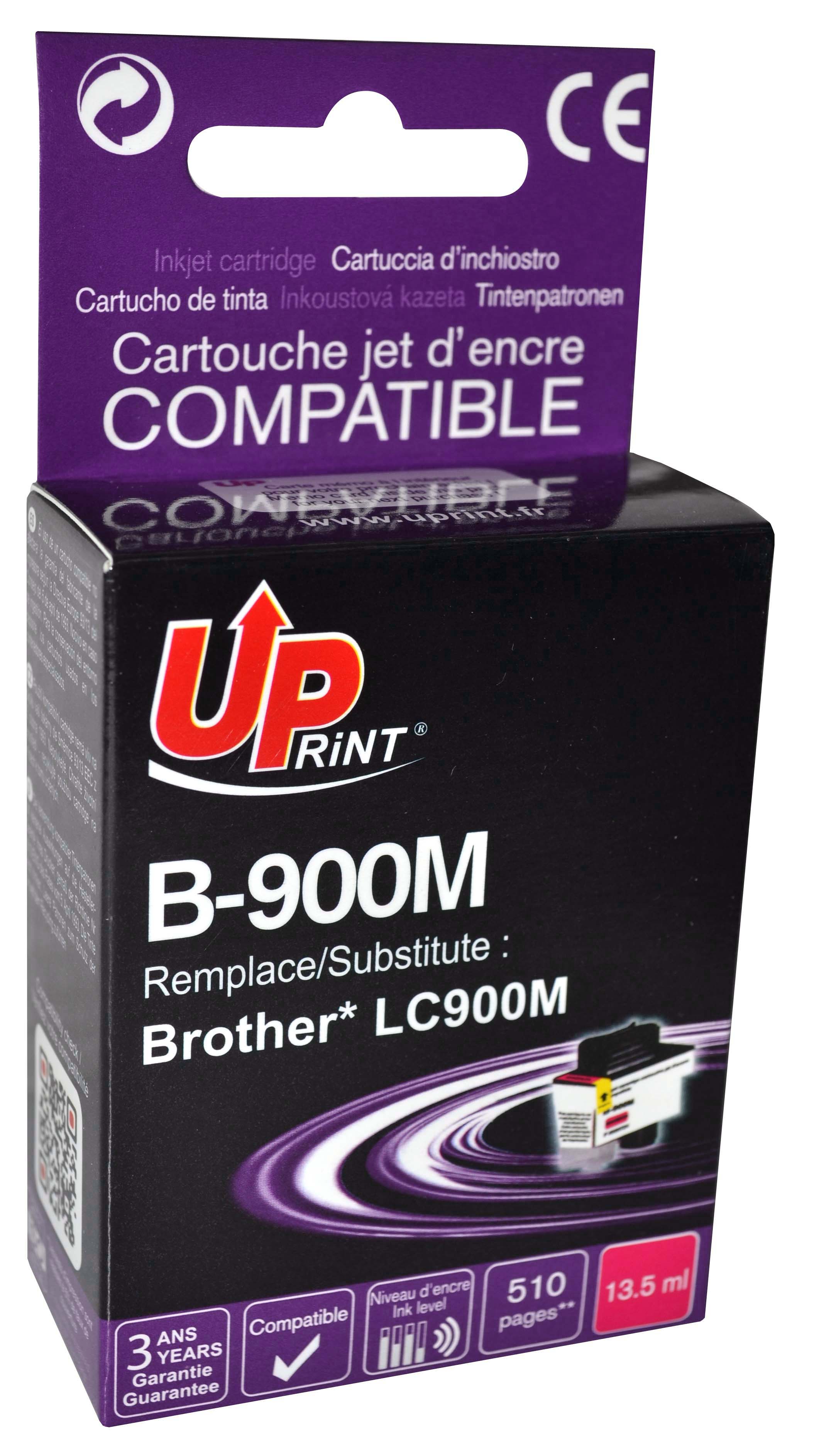 Uprint B-900M M cartouche compatible avec BROTHER LC-900