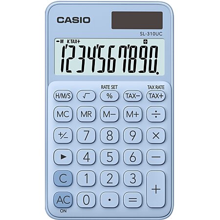Calculatrice CASIO SL-1000SC-BU-S-EP