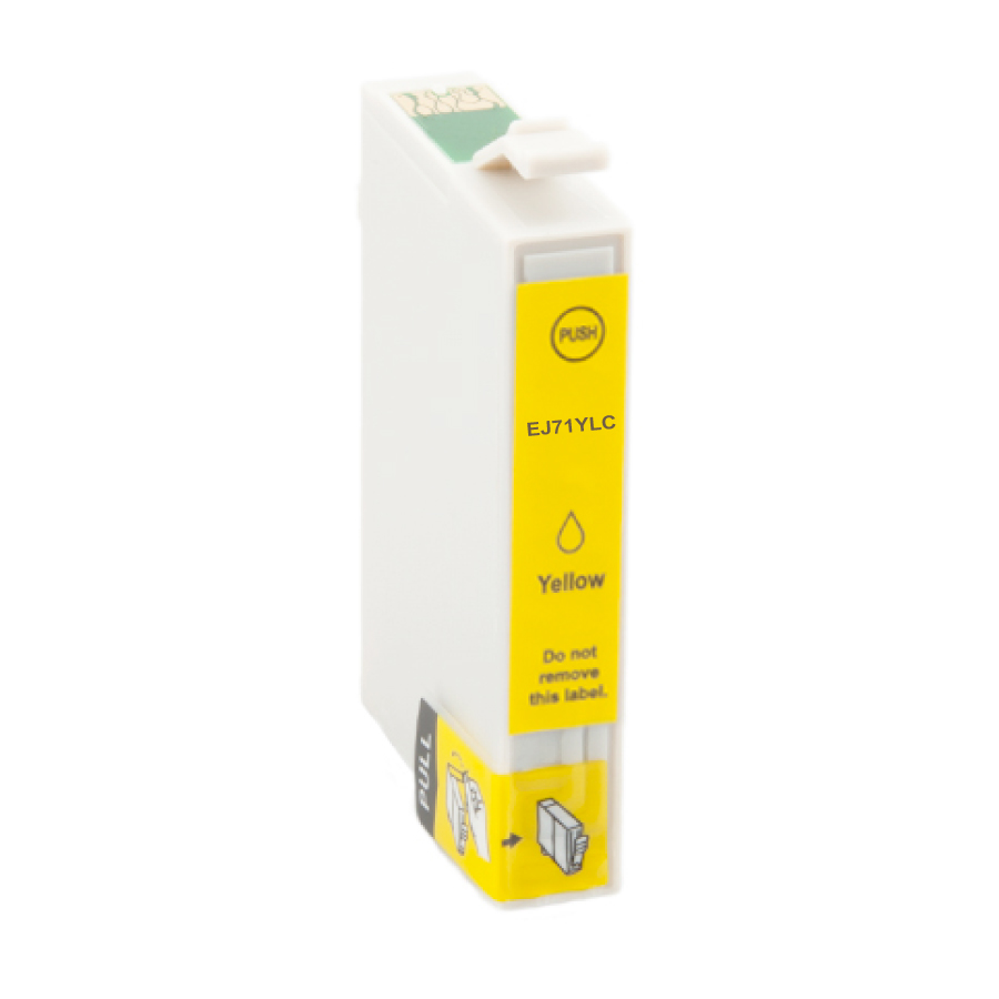 Cartouche compatible EPSON T0714 remplace C13T07144012 Jaune