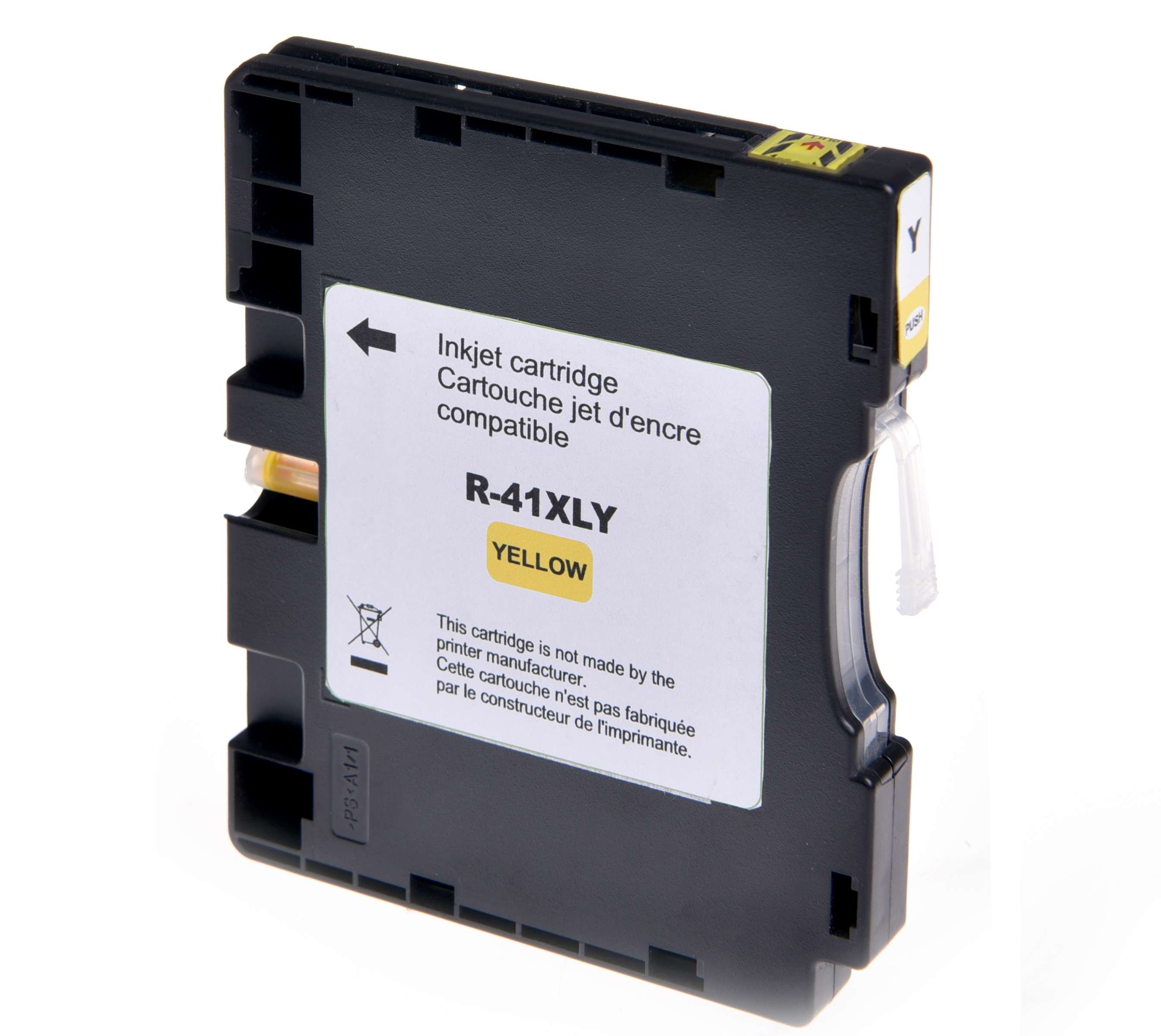 Uprint R-41XLY Y cartouche compatible avec RICOH N°41 - 405764