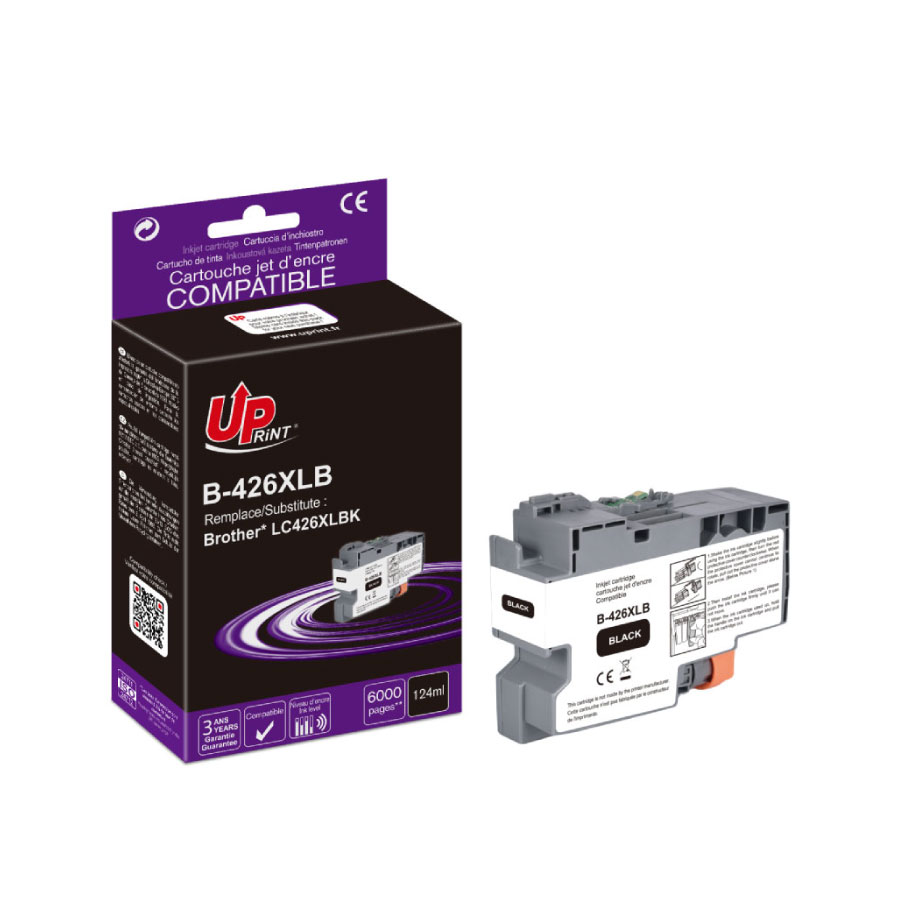 Uprint cartouche compatible BROTHER LC426XL Noir