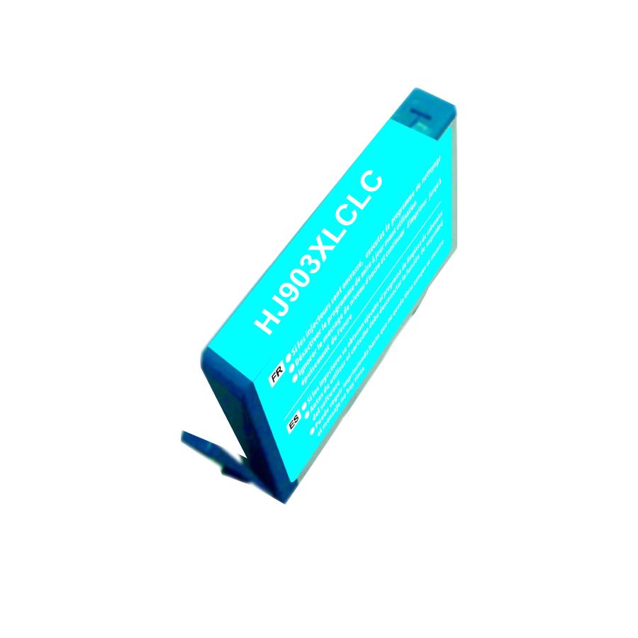 Cartouche compatible HP 903XL remplace T6M03AE Cyan