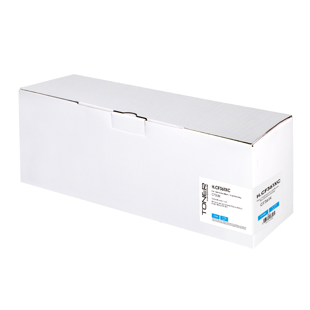 Toner compatible HP 508X remplace CF361X Cyan