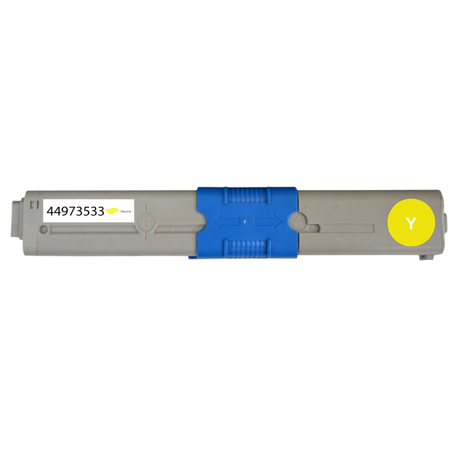 Toner compatible OKI 301 remplace 44973533 Jaune