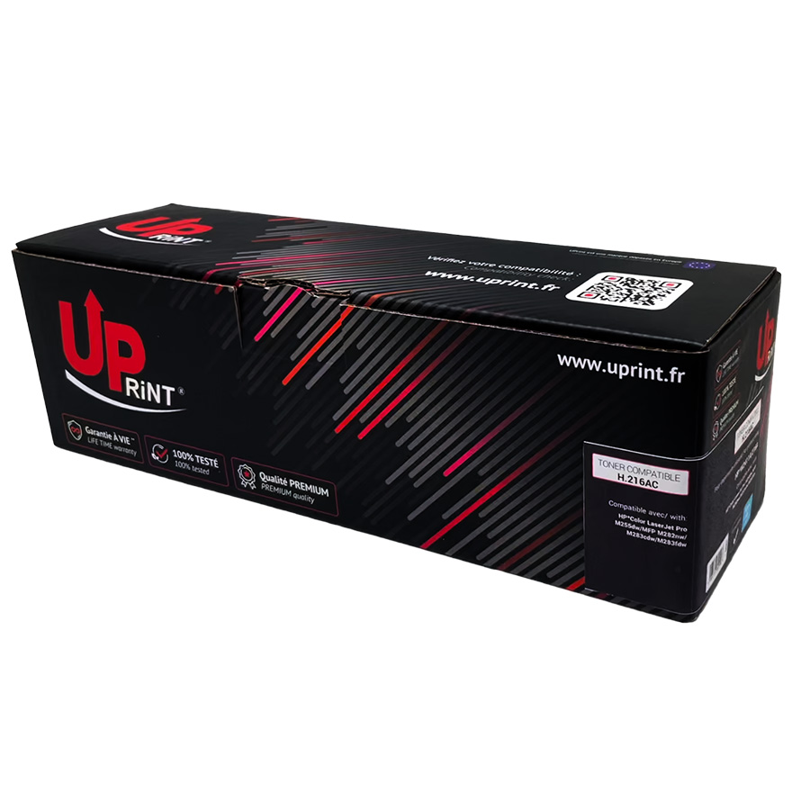 Uprint toner compatible HP 216A remplace W2411A Cyan