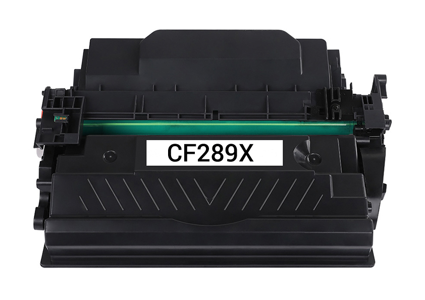 Toner compatible HP 89X puce origine sans niveau remplace CF289X Noir