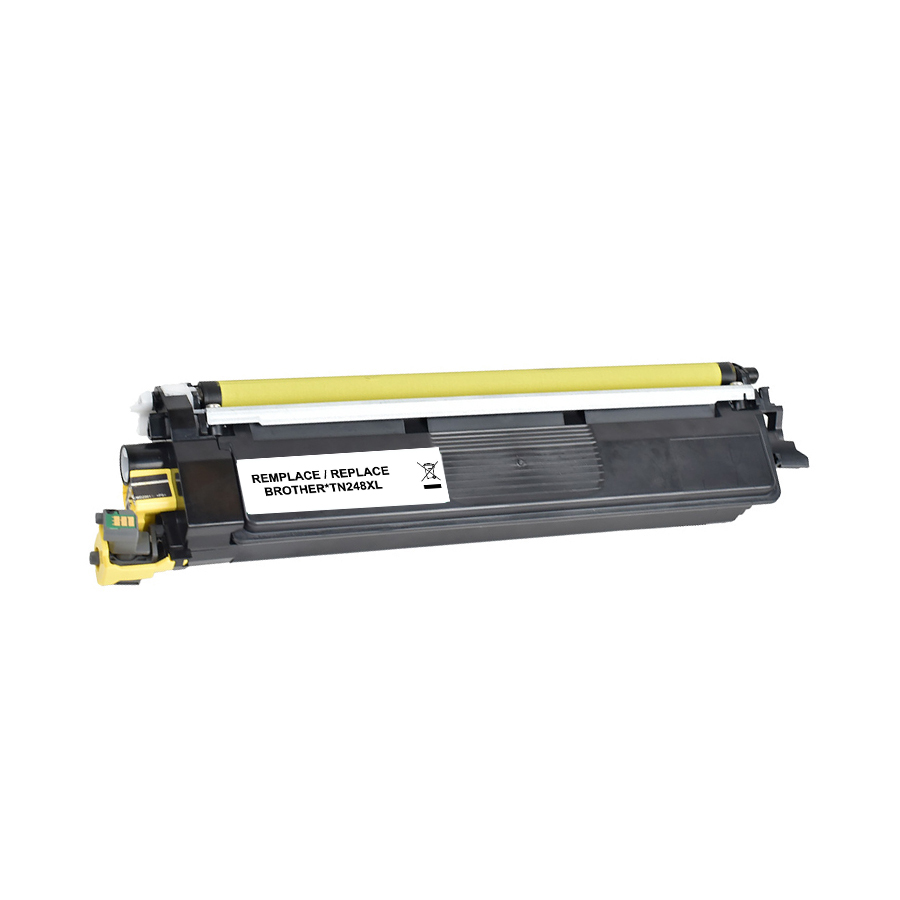 Toner compatible BROTHER 248XL remplace TN248XL Jaune